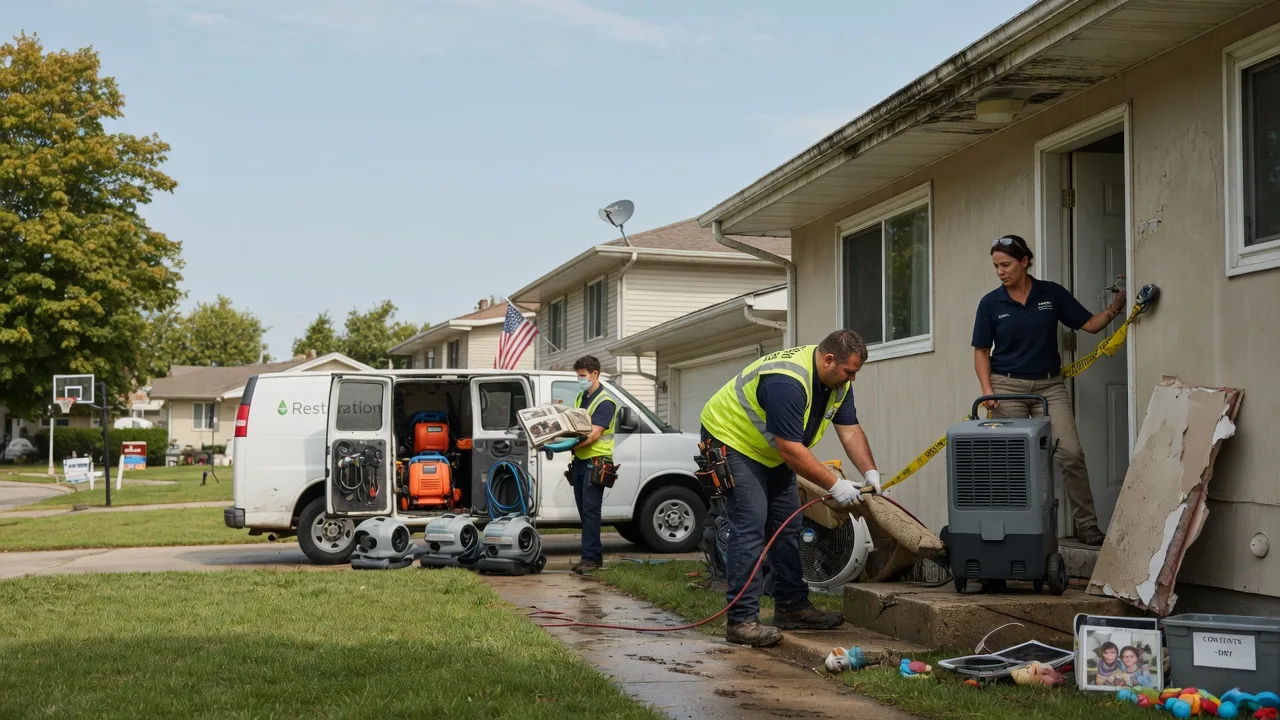 Water Damage Restoration in Fairborn, OH near me